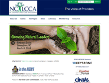 Tablet Screenshot of nclcca.org